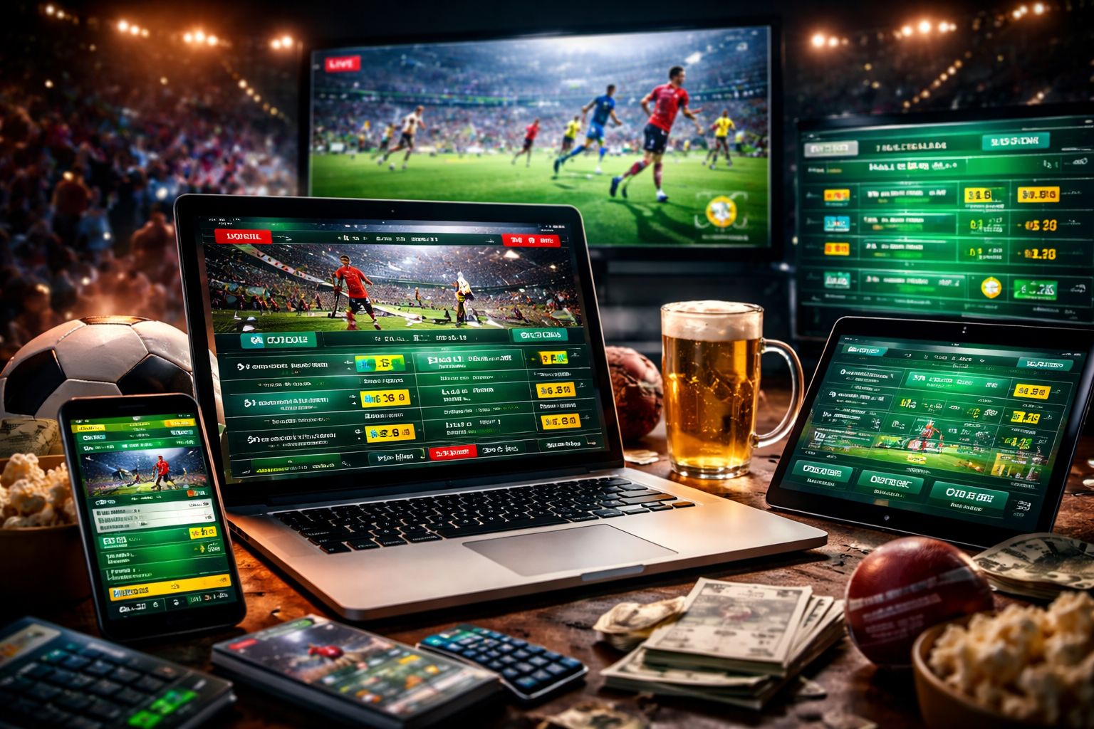 Bóng Đá, Cricket Và Phủ Sóng Thị Trường Rộng Hơn Trong Một Nơi Bóng Đá, Cricket Và Phủ Sóng Thị Trường Rộng Hơn Trong Một Nơi